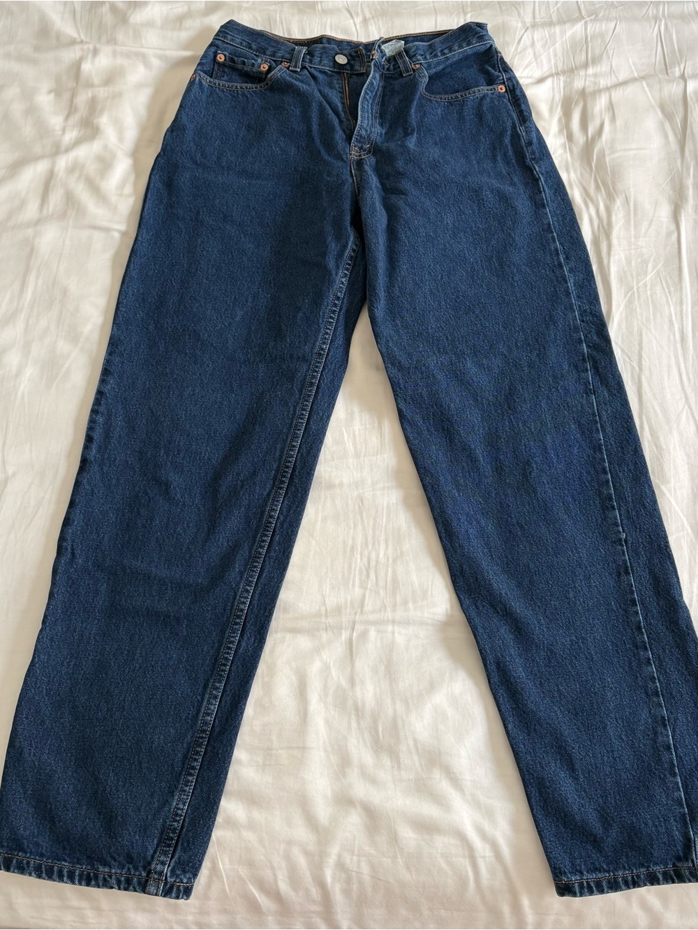 Vintage Levis 560 Jeans Womens 8 MIS M Blue Loose Fit Straight Leg High Waist